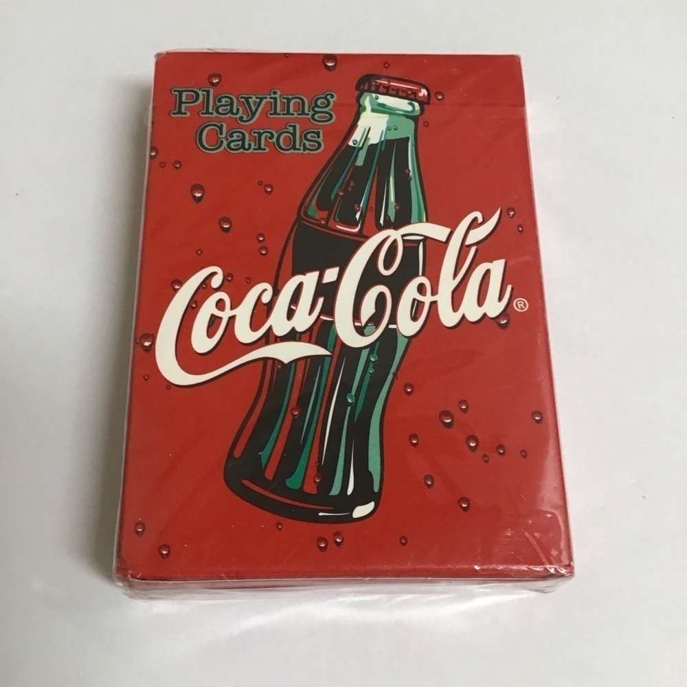 Coca Cola Playing Cards NEW SEALED Bicycle Brand Coke Soda Pop Retro